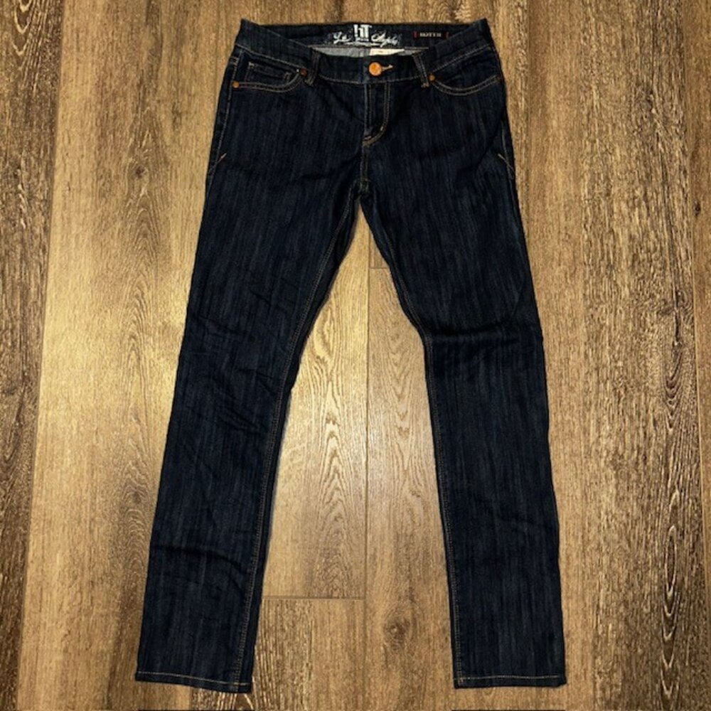 !It Jeans Womens 27 Short Hottie Dark Wash Blue Denim Pants